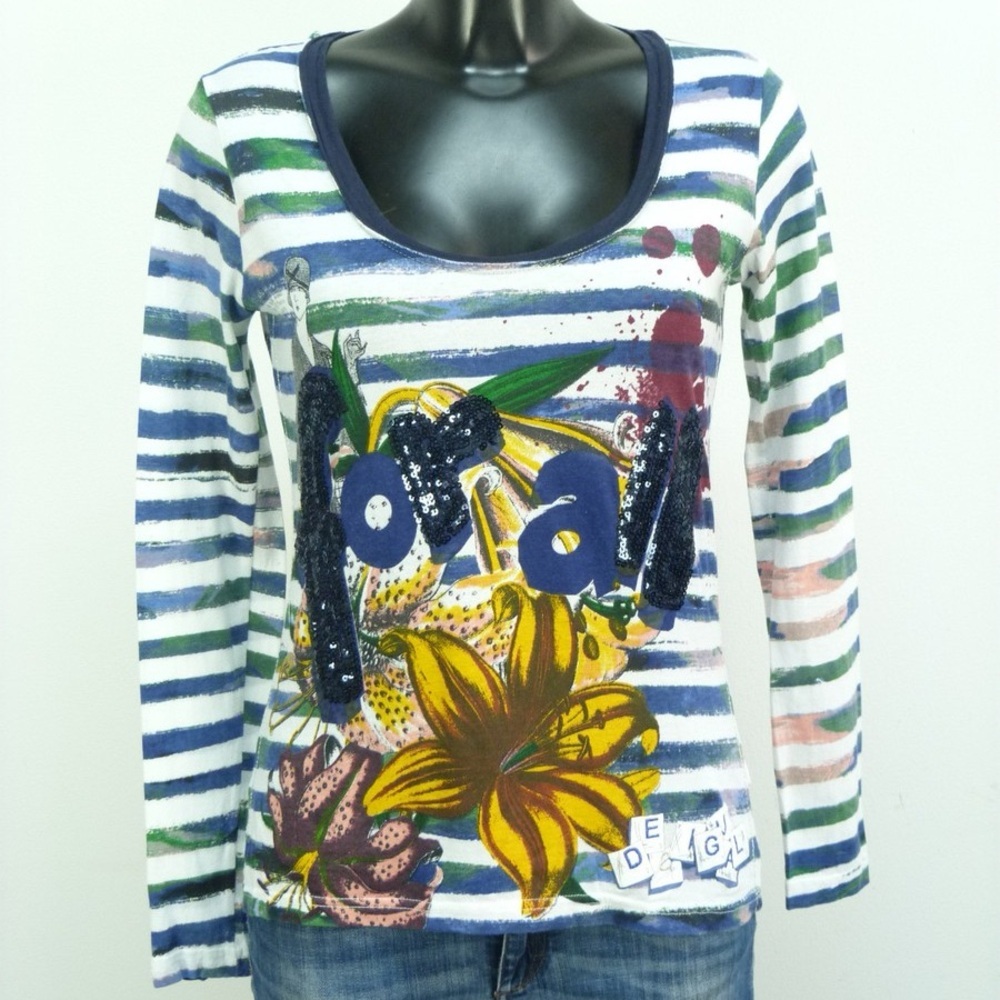 Desigual floral shirt long sleeves